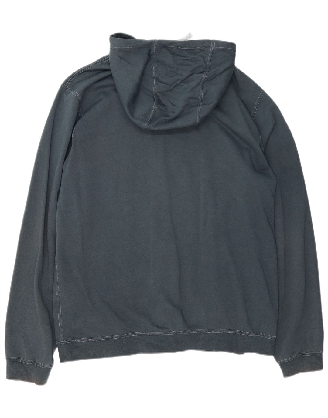 Nike Herren-Kapuzenpullover mit Reißverschluss, groß, marineblaue Baumwolle