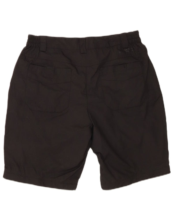 Mountain Warehouse Chino-Shorts für Damen, UK 10, Größe S, W28, Schwarz, Polyester