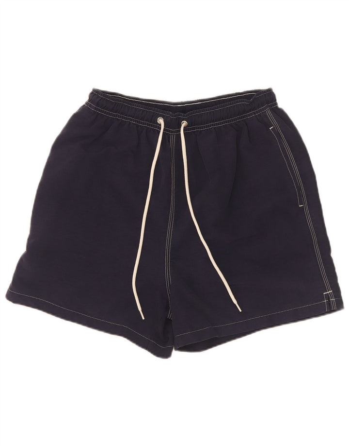 Sundek Herren-Badeshorts, mittelgroß, marineblaues Nylon