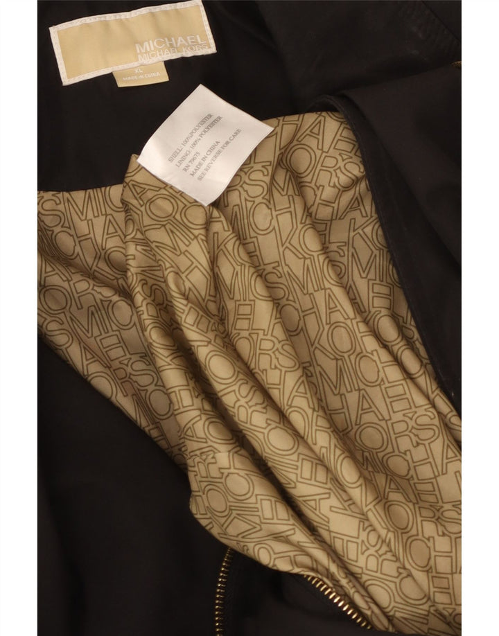 Michael Kors Damenmantel UK 18 XL Schwarz Polyester