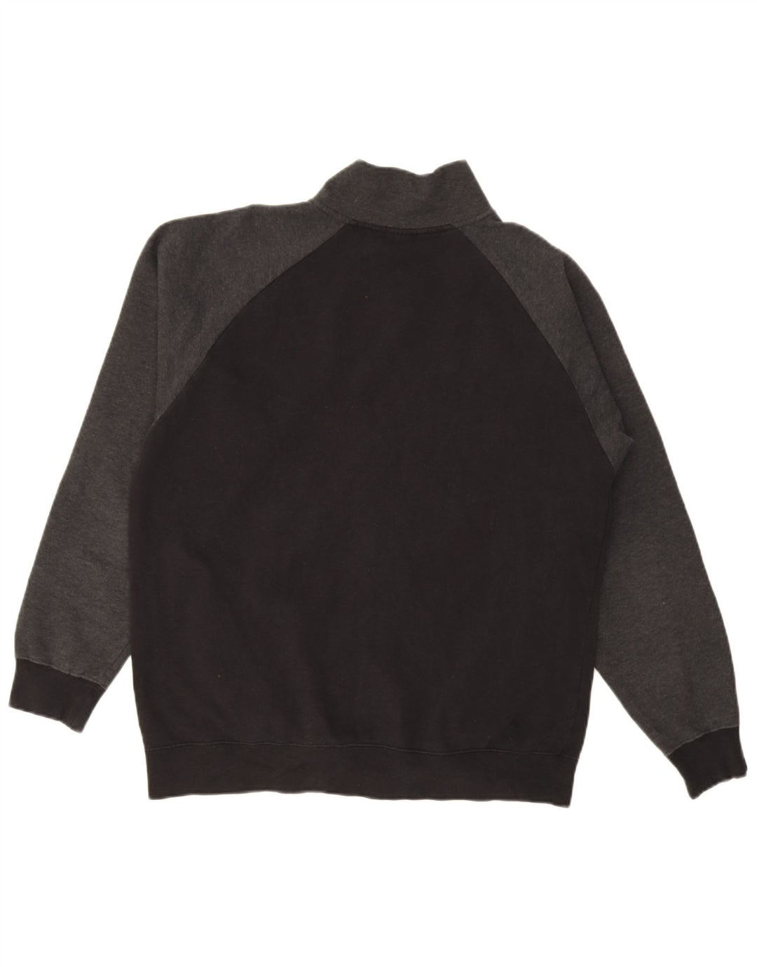 Fila Herren-Trainingsanzug-Top-Jacke, große schwarze Colourblock-Baumwolle