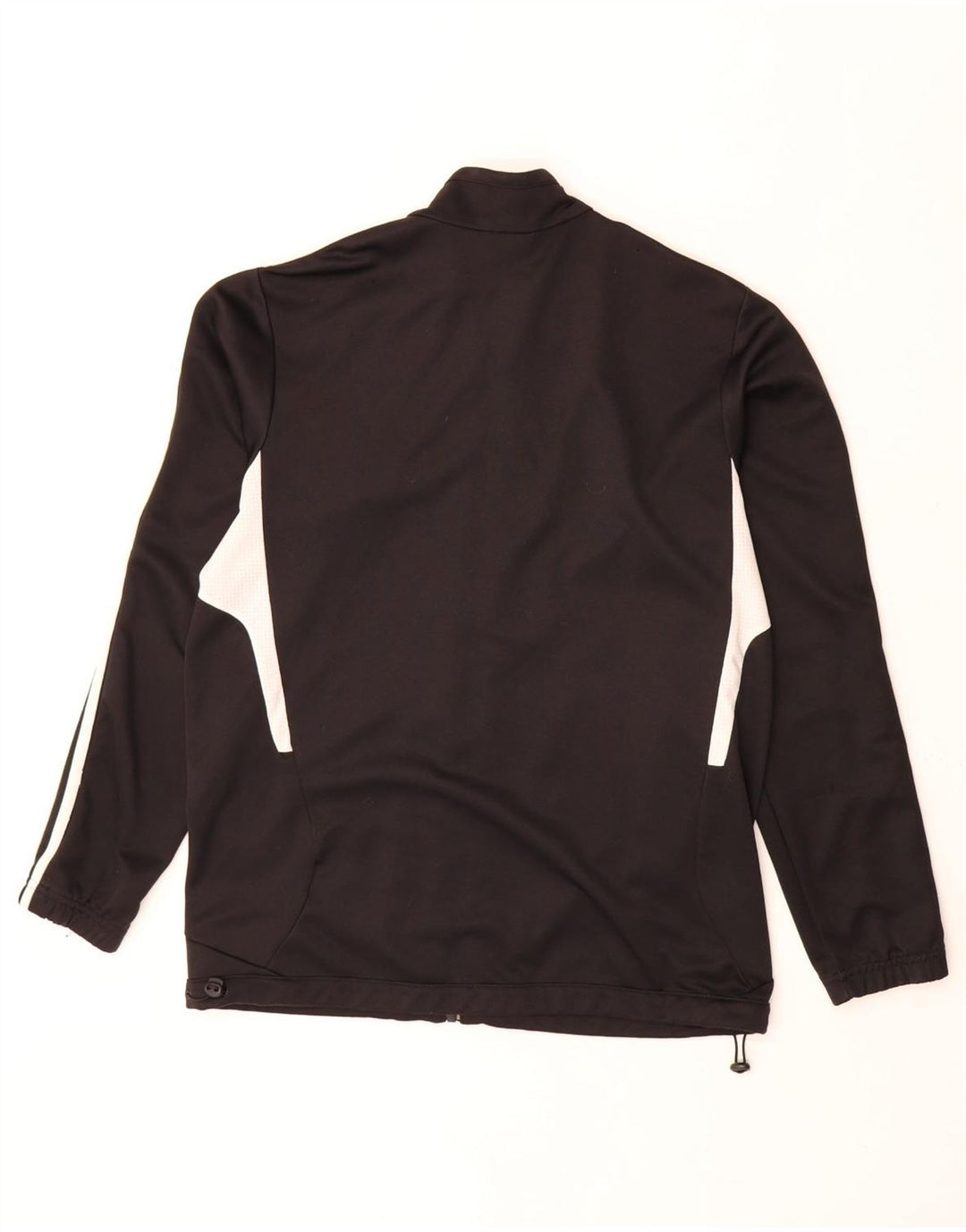 Adidas Herren Climacool Trainingsanzug Top Jacke UK 36/38 Small Schwarz Colourblock