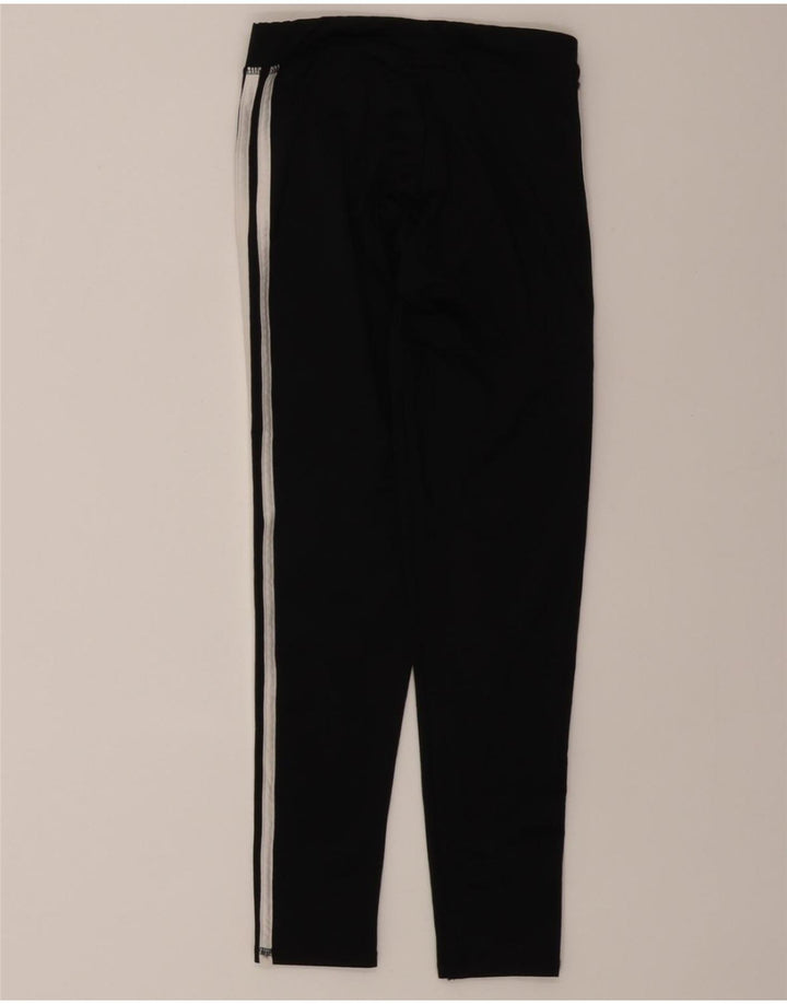 ADIDAS Girls Leggings 13-14 Years Large Black Polyester Vintage Adidas and Second-Hand Adidas from Messina Hembry 