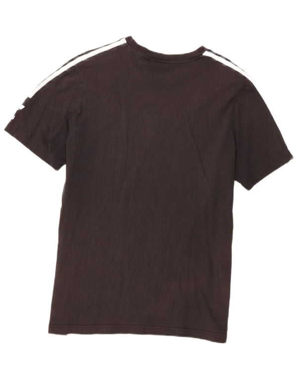 Adidas Herren T-Shirt Top Large Schwarz Baumwolle
