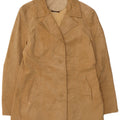 Conbipel Damen Wildledermantel IT 50 XL Beige Leder