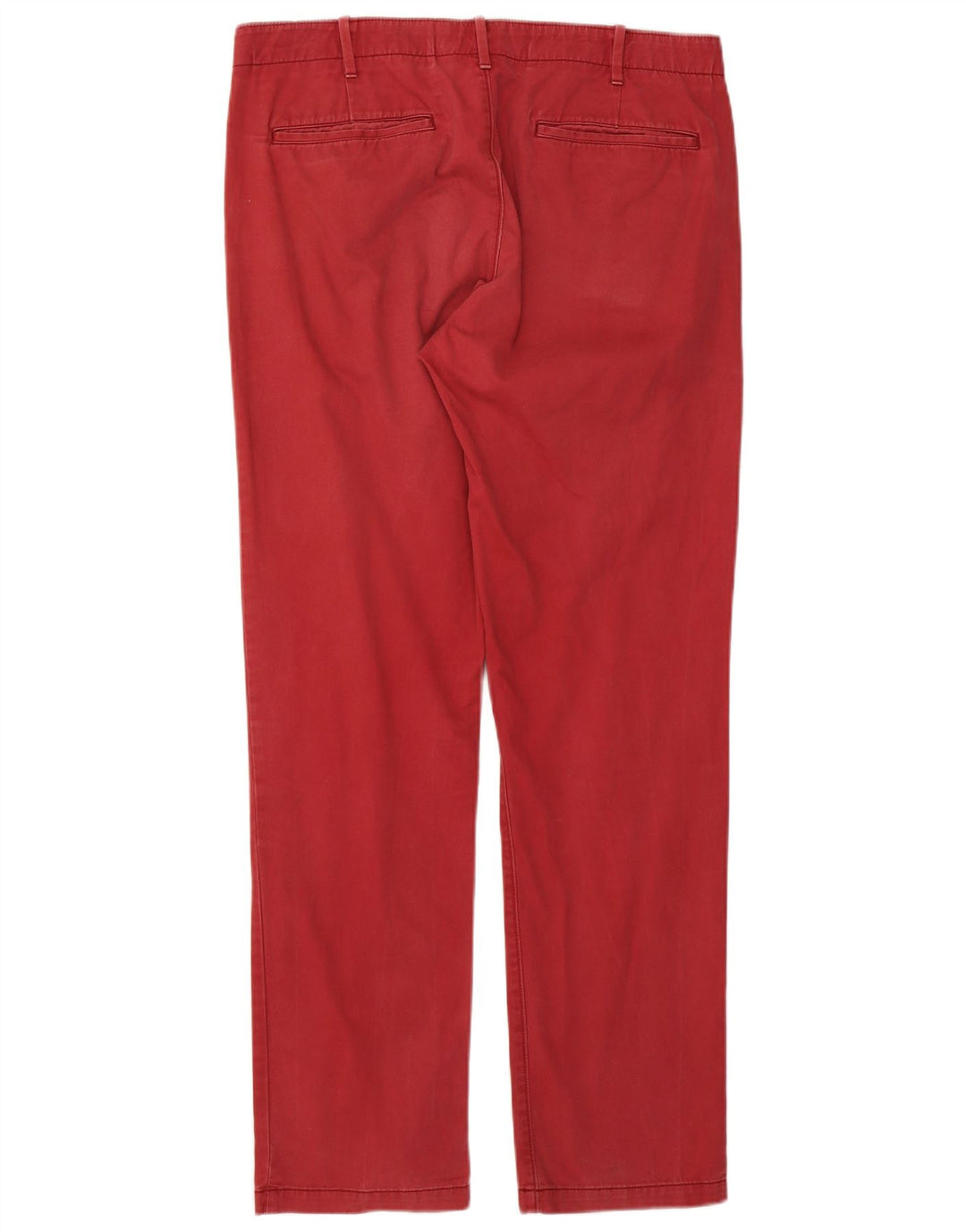 Gap Slim Chino-Hose für Herren, W36, L34, rote Baumwolle