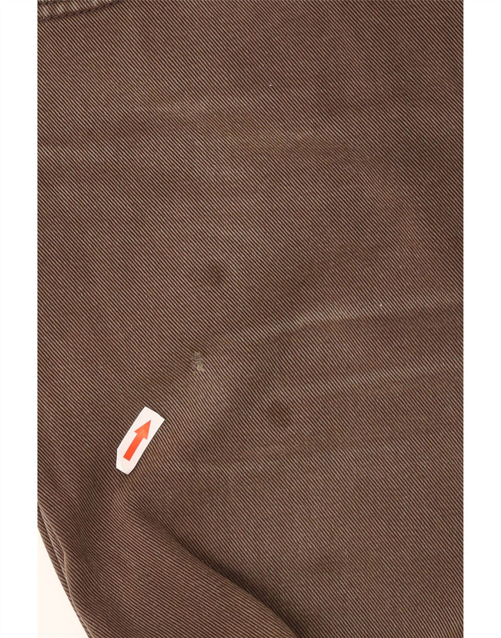 Marks & Spencer Herren Blue Harbor Straight Jeans W38 L31 Braune Baumwolle