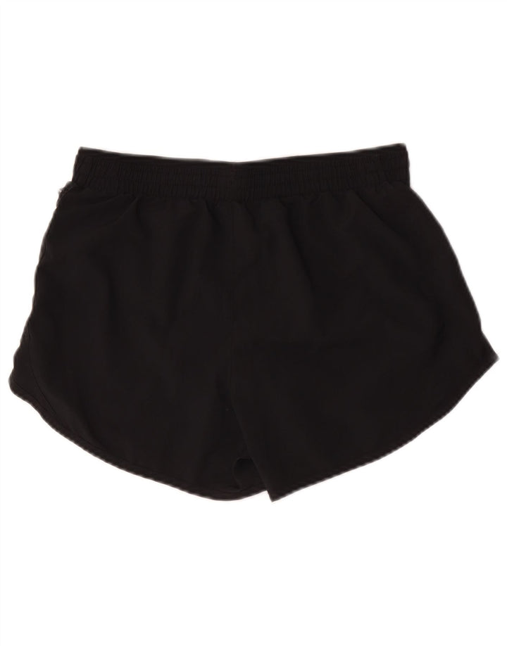 Nike Damen Dri Fit Sport Shorts UK 10 Small Schwarz Polyester