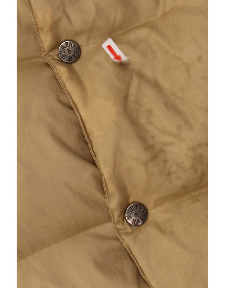 Murphy & Nye Herren Wattierte Weste UK 40 Large Beige Polyamid