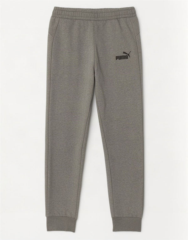 Puma Damen Trainingshose Jogger UK 8 Small Grau Baumwolle