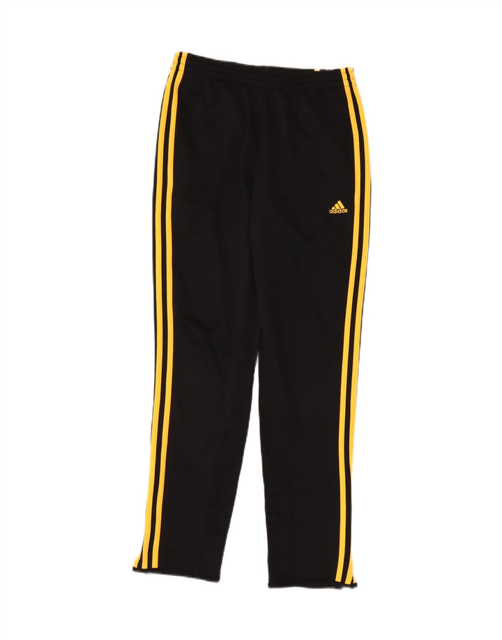 ADIDAS Jungen-Trainingshose, 13–14 Jahre, schwarzes Polyester
