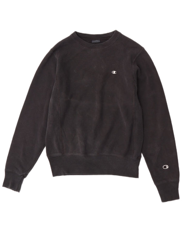 Champion Herren Sweatshirt Pullover XS Schwarz Baumwolle