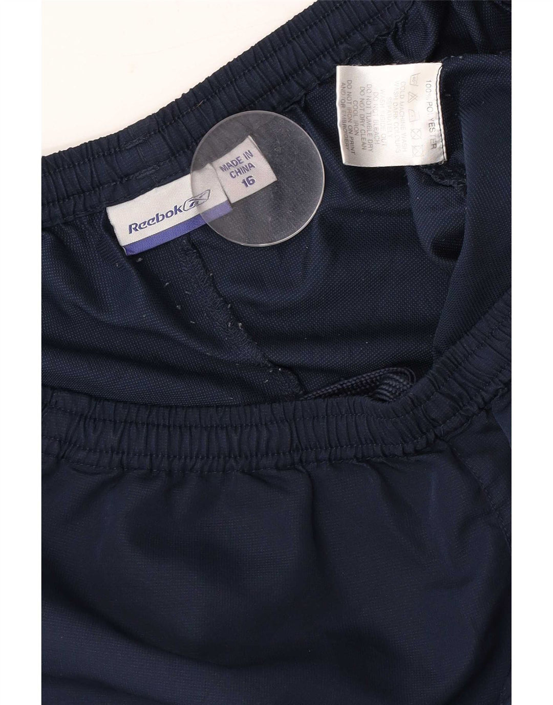 Reebok Trainingshose für Jungen, 15–16 Jahre, Marineblau, Polyester
