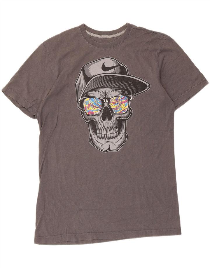 Nike Herren-T-Shirt mit regulärer Passform, mittelgrau