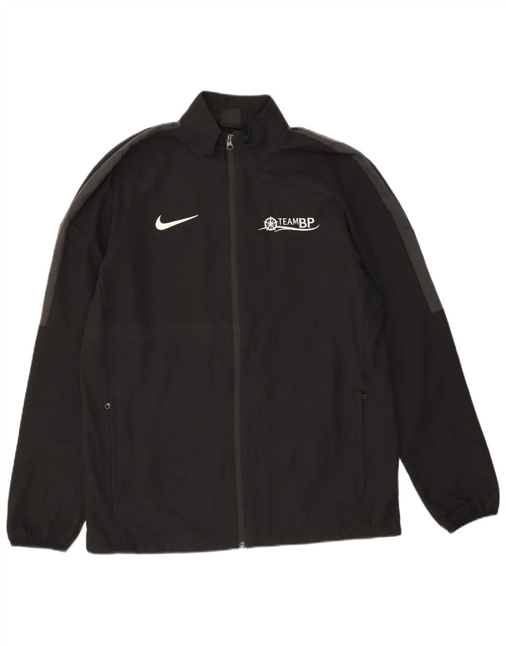 Nike Herren Dri Fit Graphic Trainingsanzug-Oberteil, Größe L, Schwarz, Farbblock