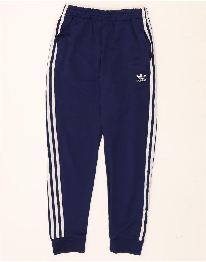 Adidas Herren-Trainingshose, Jogginghose, Größe S, Marineblau, Polyester