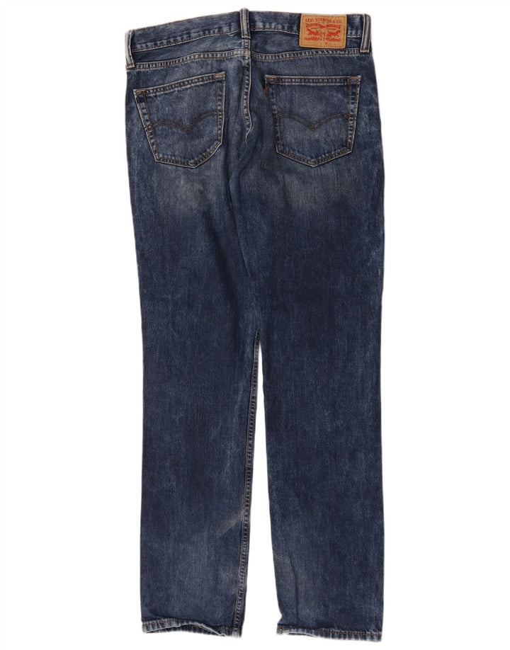 Levi's Herren 511 Slim Jeans W34 L34 Blaue Baumwolle