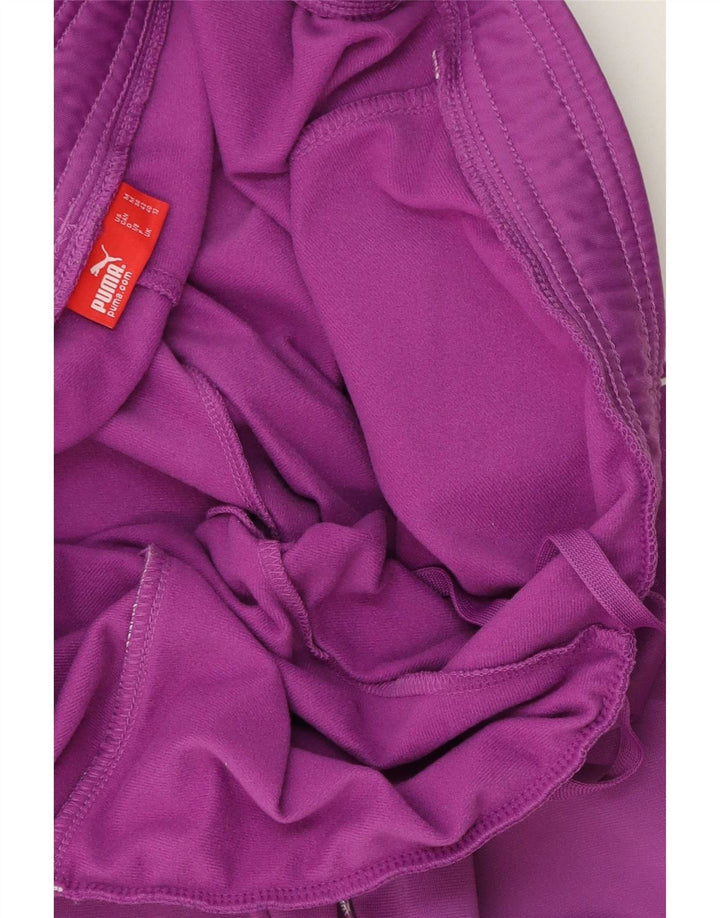Puma Damen Trainingshose Jogger UK 12 Medium Lila