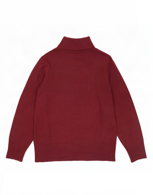 Marks & Spencer Rollkragenpullover für Damen, UK 20 2XL, Burgunderrot, Acryl