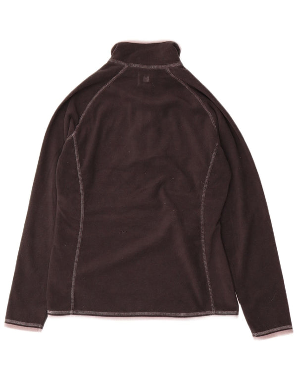 Mountain Warehouse Damen-Fleecepullover mit Reißverschluss am Kragen, Gr. 10, Größe S, Schwarz