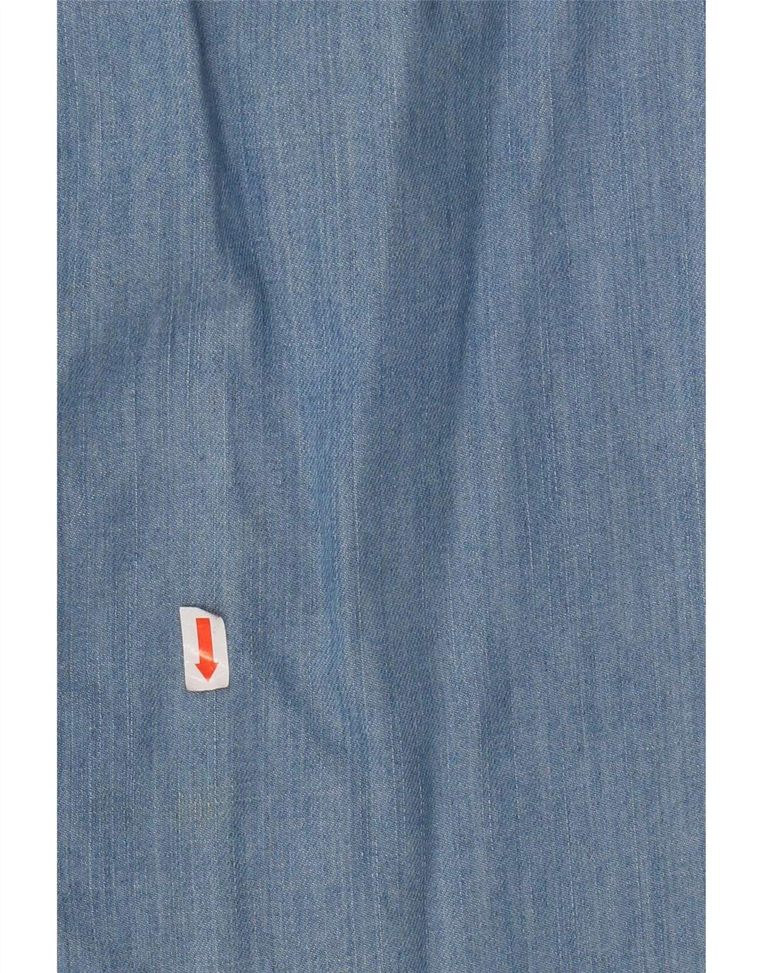BENETTON Womens Denim Shirt UK 14 Medium Blue Cotton