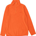 LOTTO Mens Zip Neck Fleece Jumper Medium Orange Polyester Vintage Lotto and Second-Hand Lotto from Messina Hembry 