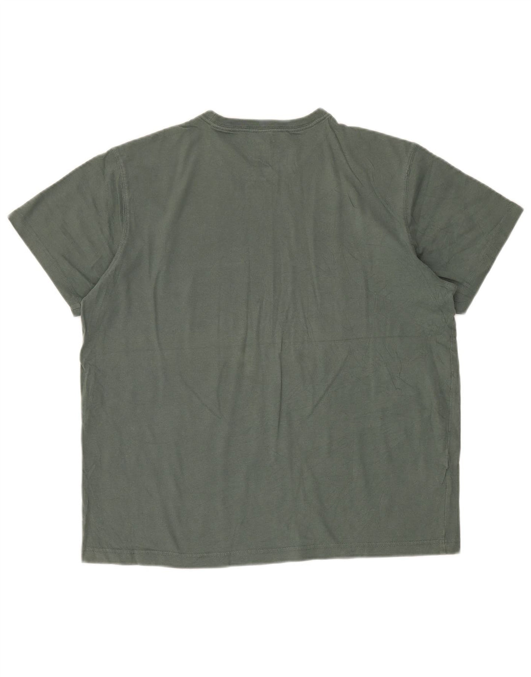 EDDIE BAUER Herren T-Shirt Top Large Khaki Baumwolle