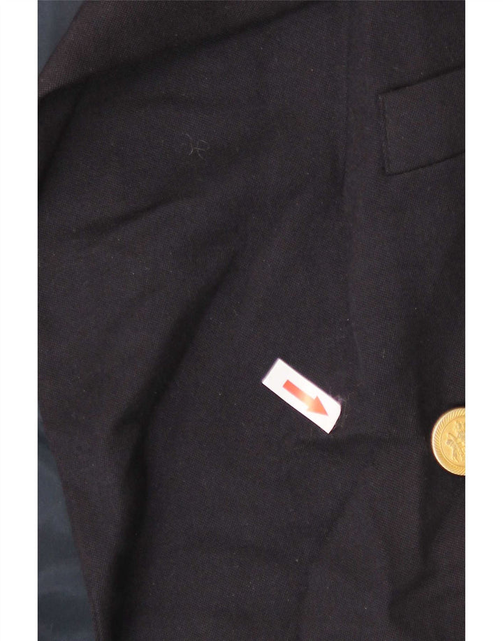 Marks & Spencer Zweireihiger Damen-Blazer, Größe UK 12, mittleres Marineblau