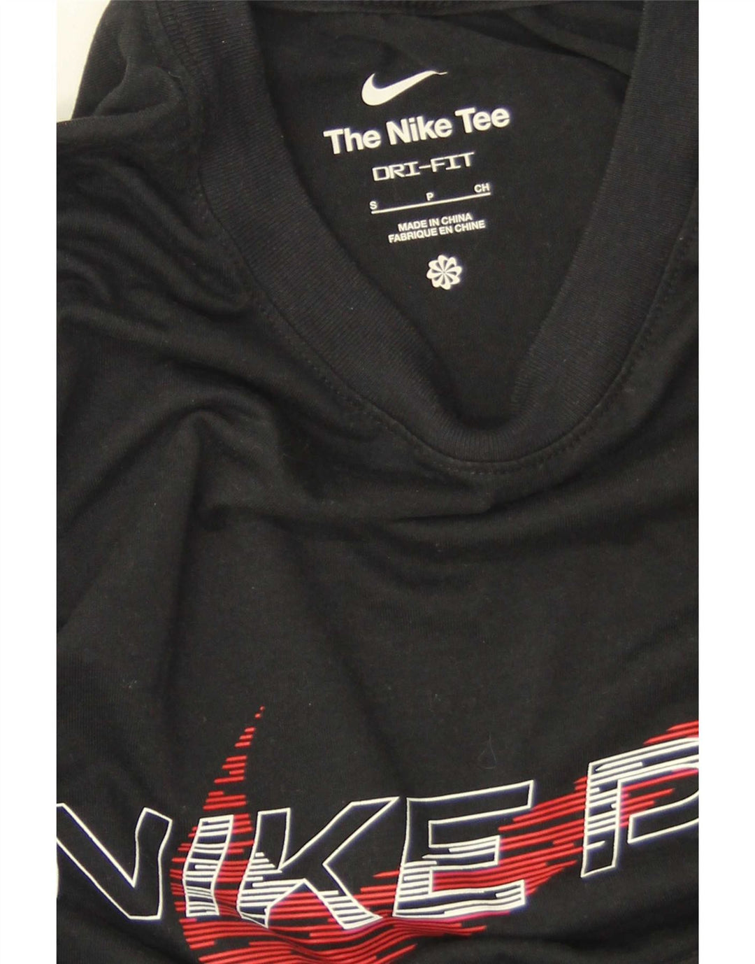 Nike Herren Dri Fit Graphic T-Shirt Top Small Schwarz
