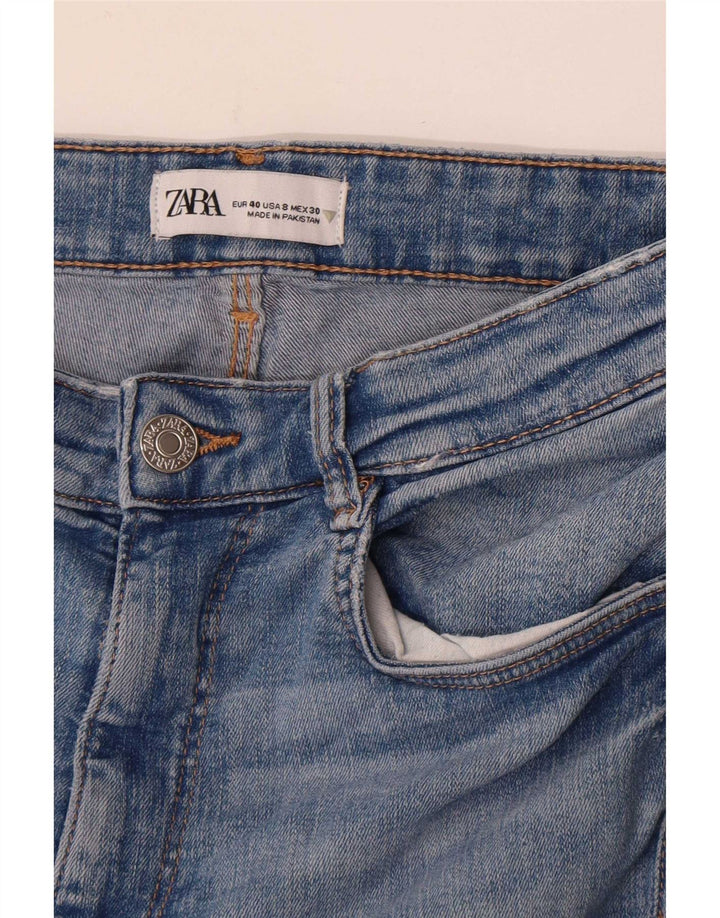 Zara Damen Skinny Jeans EU 40 Medium W30 L28 Blau
