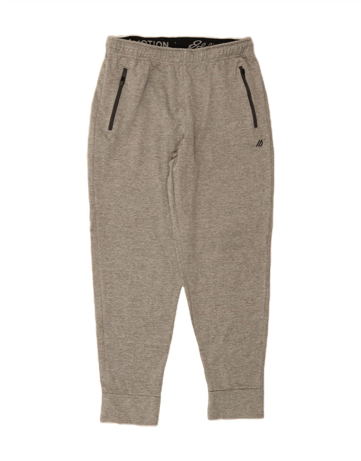 EDDIE BAUER Mens Tracksuit Trousers Joggers Medium Grey Polyester Vintage Eddie Bauer and Second-Hand Eddie Bauer from Messina Hembry 