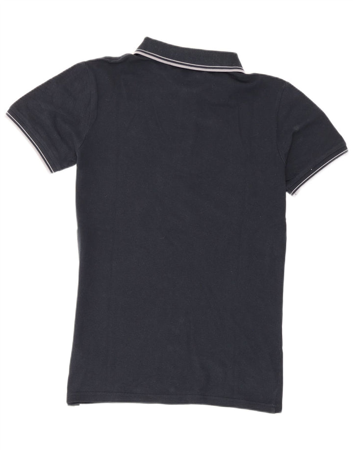 Kappa Herren-Poloshirt, mittelmarineblaue Baumwolle