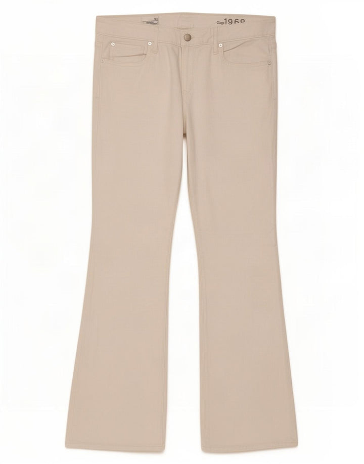 Sexy Bootcut-Jeans für Damen von Gap, W31, L32, weiße Baumwolle