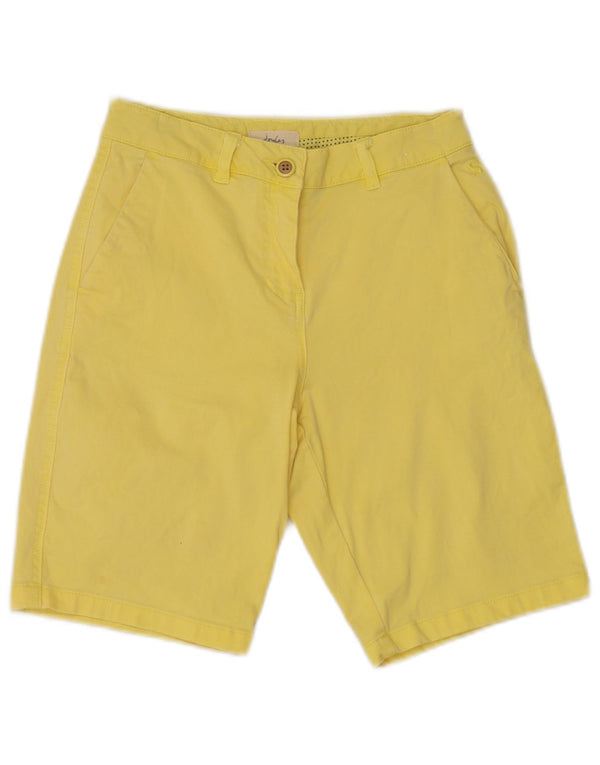 Joules Damen Chinoshorts UK 8 Small W26 Gelbe Baumwolle