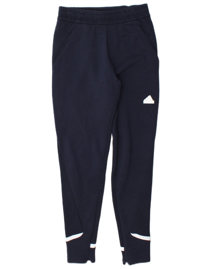 Adidas Herren-Trainingshose, Größe S, Marineblau, Farbblock