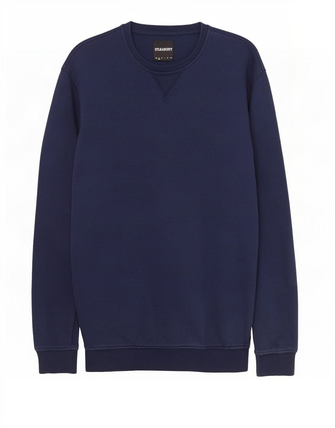 Lyle & Scott Herren-Sweatshirt, Pullover, Größe S, marineblau, Baumwolle