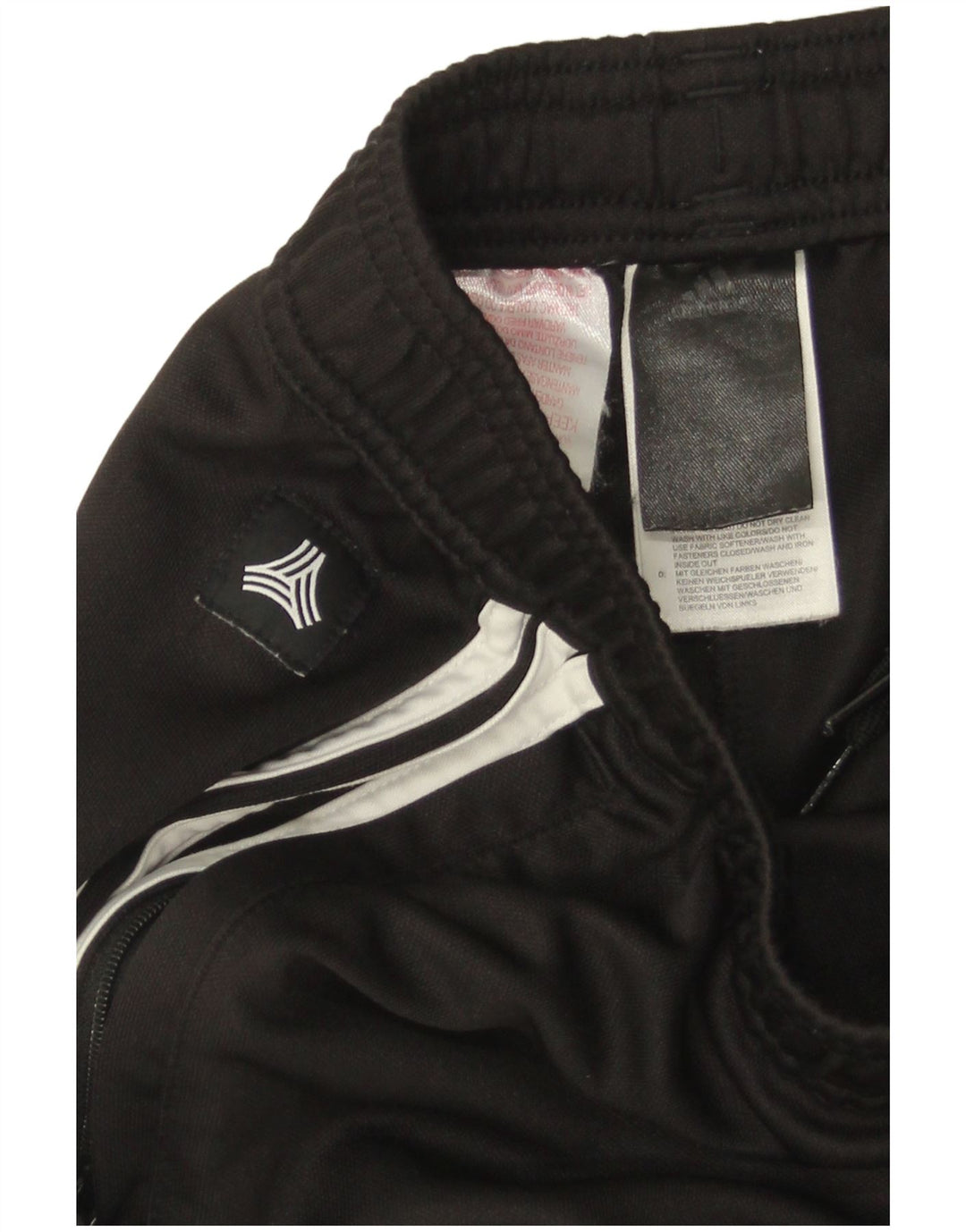 Adidas Trainingshose für Jungen, 13–14 Jahre, schwarzes Polyester