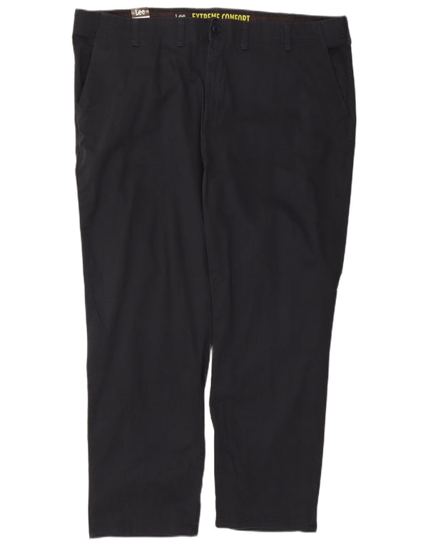 LEE Herren-Chinohose „Extreme Comfort Straight“, W48, L30, Marineblau, Baumwolle