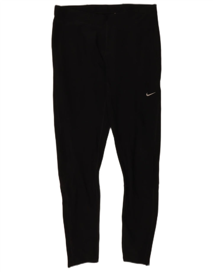 Nike Damen Dri Fit Leggings UK 18 XL Schwarz