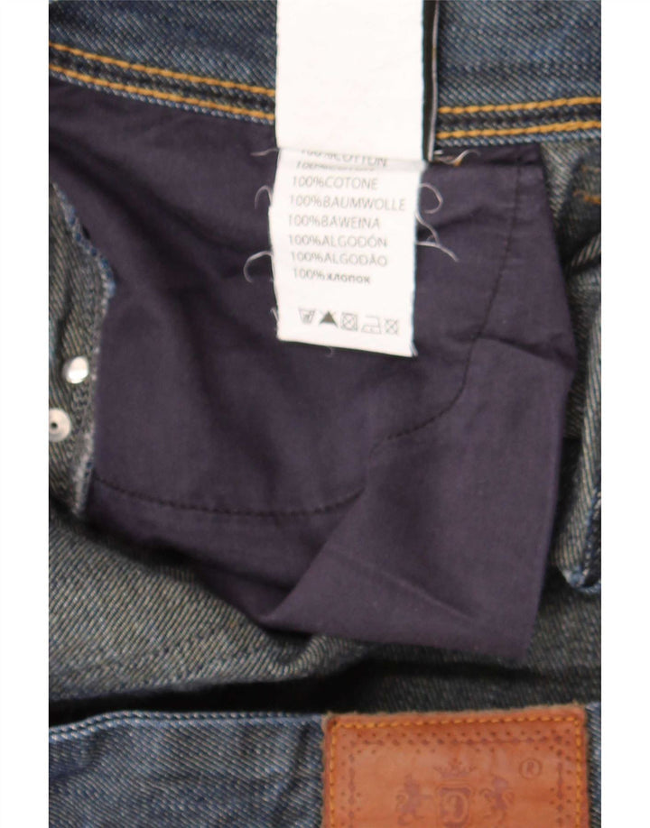 Datch Herren Straight Jeans W38 L33 Blaue Baumwolle