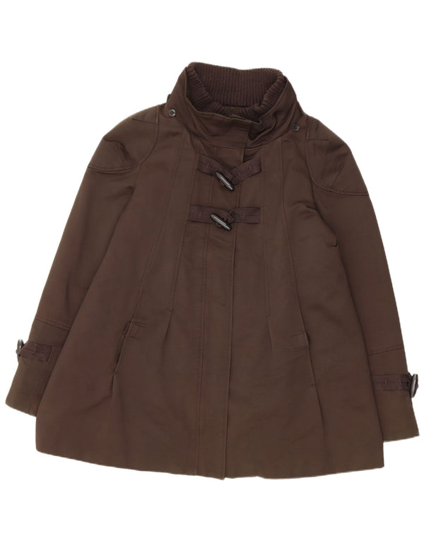 Zara Damen Dufflejacke UK 18 XL Braun