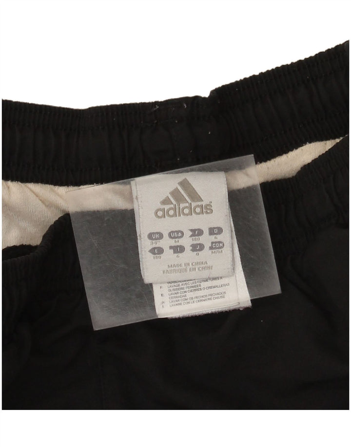 Adidas Herren-Trainingshose, Jogginghose, Größe L, Schwarz, Polyester