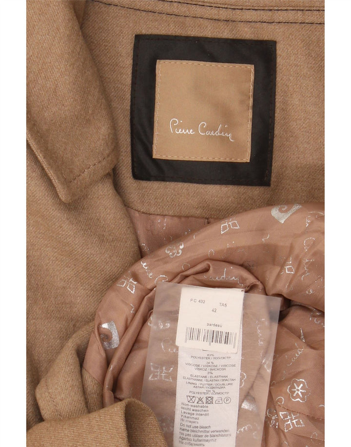 Pierre Cardin Damen Trenchcoat IT 42 Mittelbeige Polyester