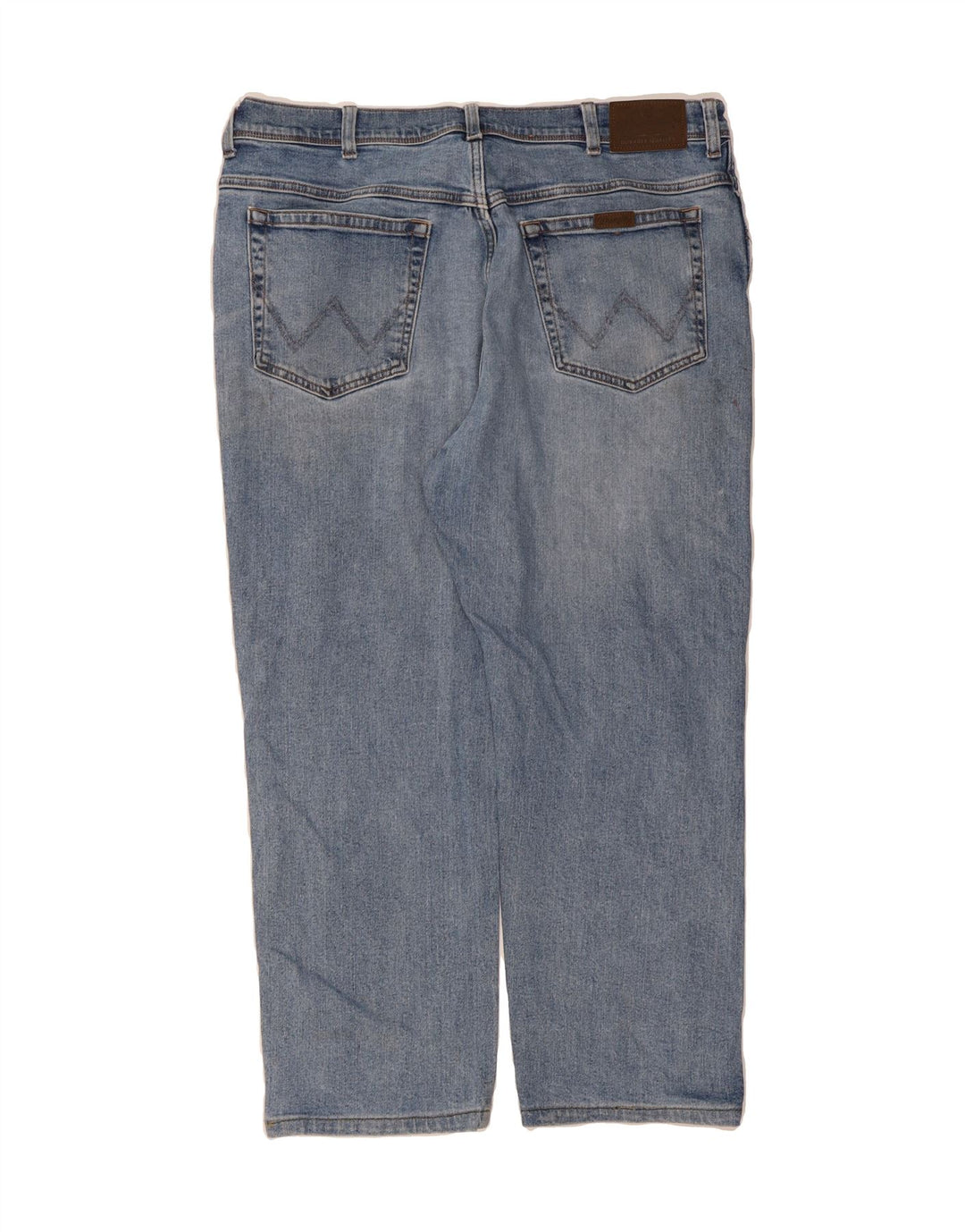 WRANGLER Mens Straight Jeans W40 L30 Blue Cotton Vintage Wrangler and Second-Hand Wrangler from Messina Hembry 