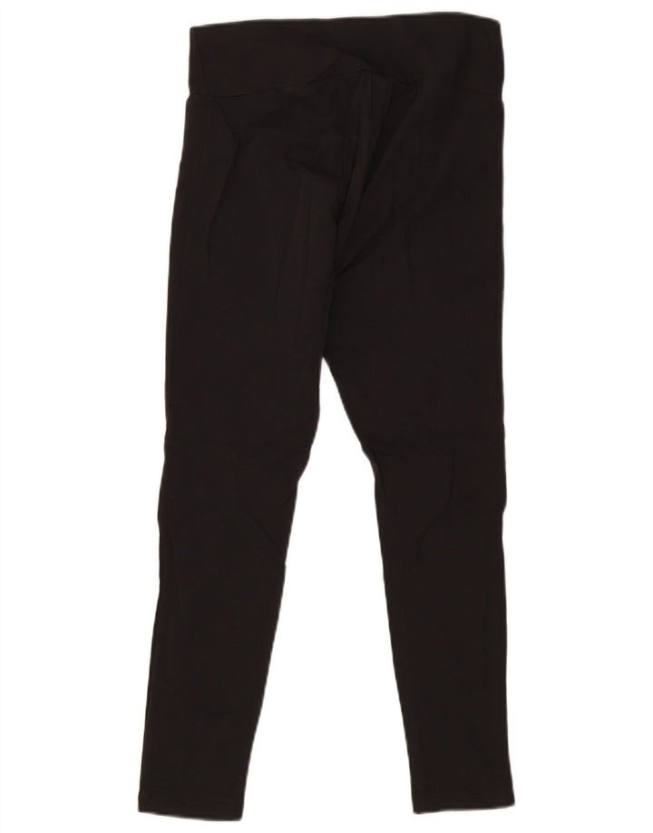 Puma Womens Graphic Leggings UK 10 Small Schwarz Baumwolle