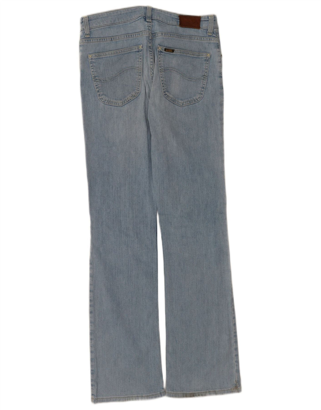 Lee Damen Cameron Straight Jeans W32 L33 Blaue Baumwolle