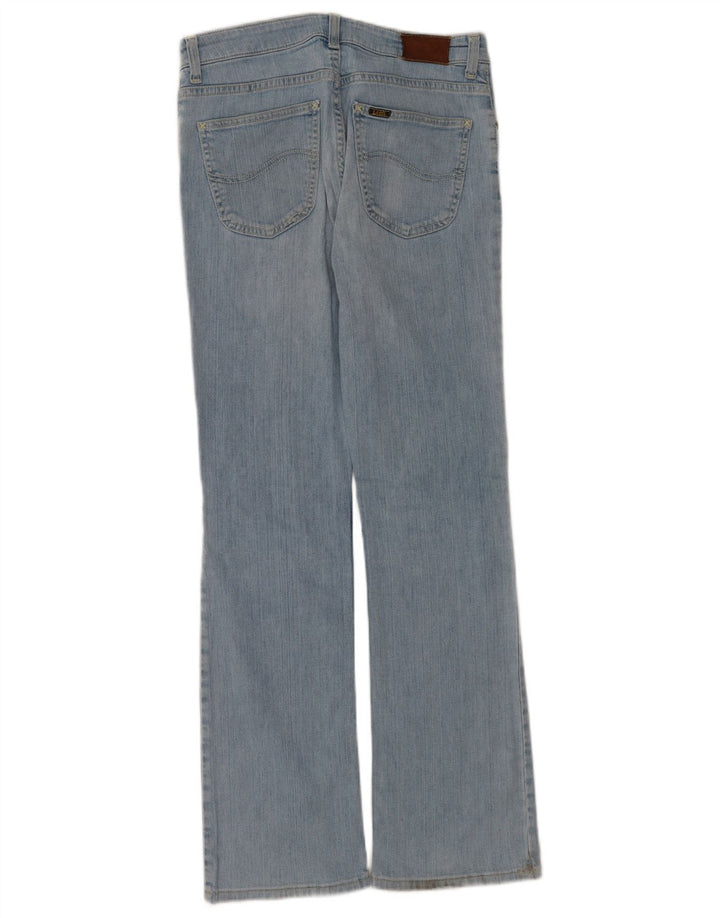 Lee Damen Cameron Straight Jeans W32 L33 Blaue Baumwolle