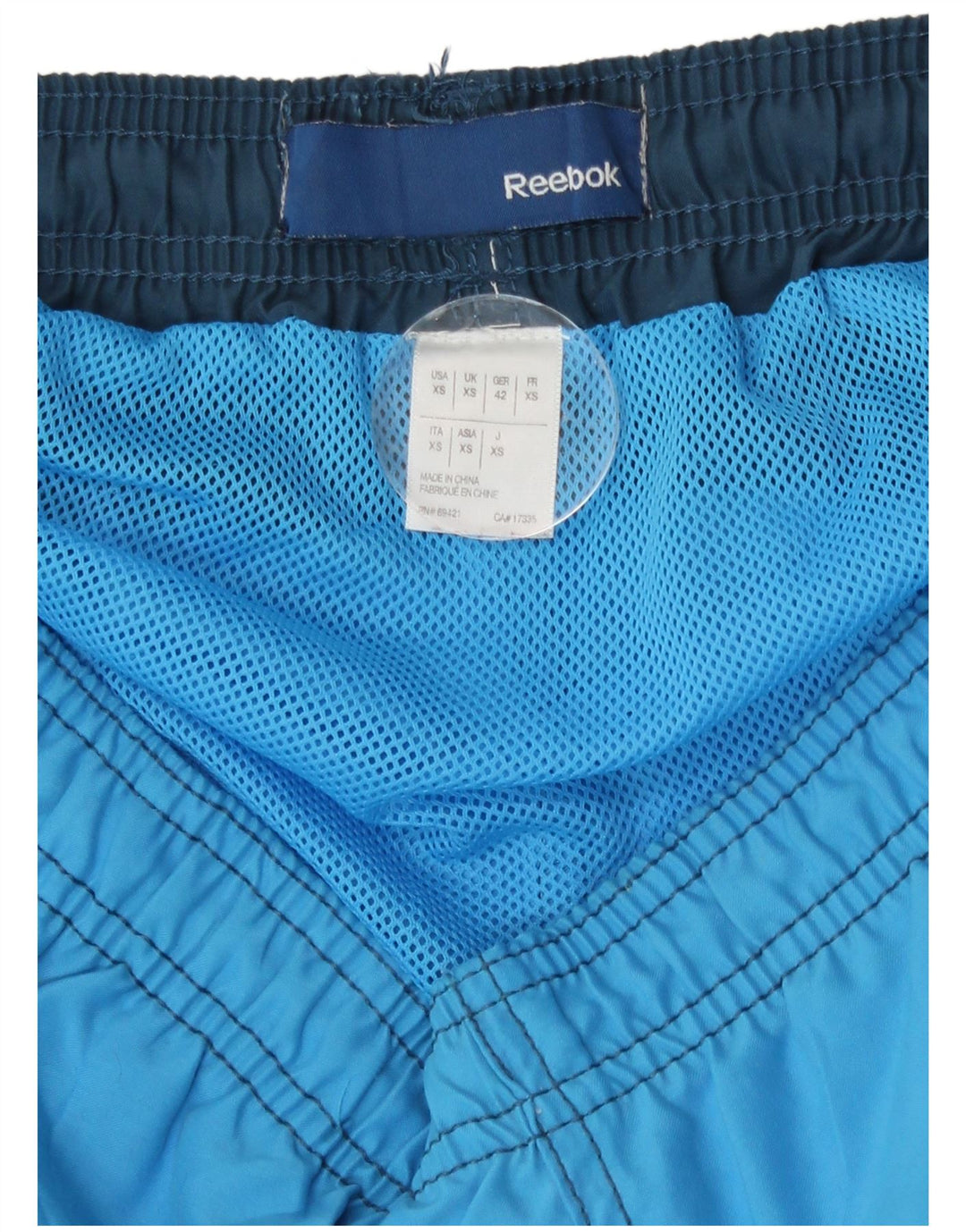 Reebok Herren Graphic Sport Shorts XS Blau Farbblock