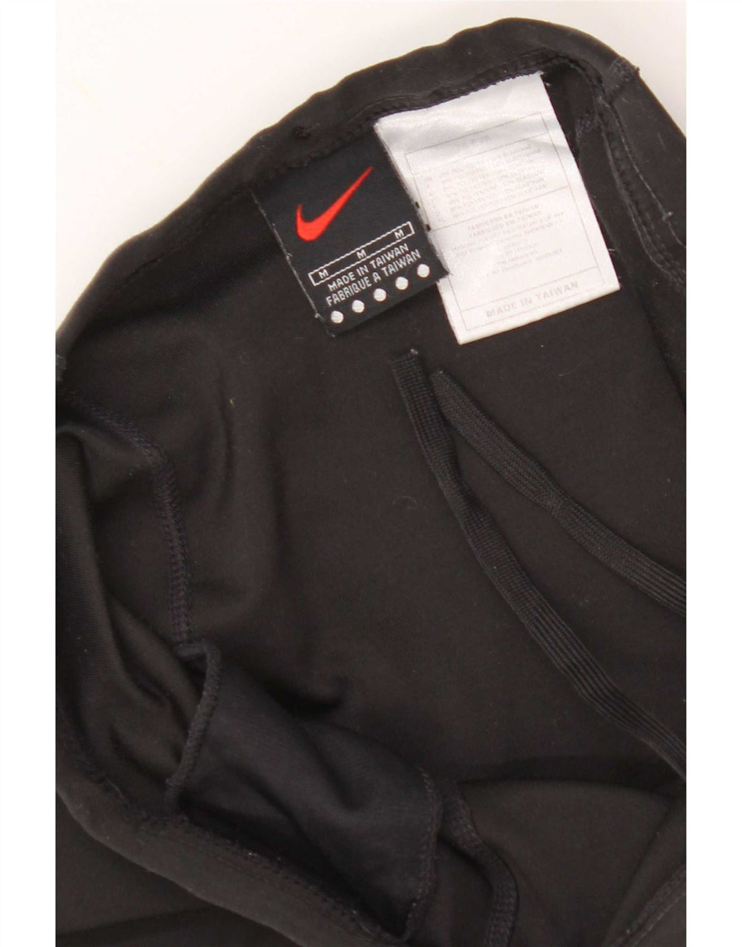 Nike Damen Sportshorts UK 14 Mittelschwarzes Polyester