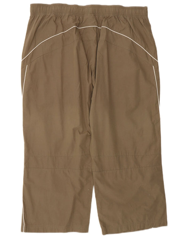 Champion Herren Capri-Trainingshose 2XL Khaki Baumwolle